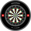 Winmau - Blade 360 Triple Core Dartboard & Surround Bundle - Pro-Line 1.0 Black