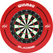 Winmau - Blade 360 Triple Core Dartboard & Surround Bundle - Red PDC