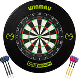 Winmau - Blade 360 Triple Core Dartboard & Player Edition Surround Ready to Play Bundle - Michael van Gerwen