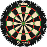 Winmau - Blade 6 Dartboard & Player Edition Cabinet Ready to Play Bundle -