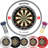 Winmau - Blade 6 Dartboard & Surround Ready to Play Bundle -