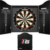Winmau - Blade 6 Dual Core Dartboard & Cabinet Bundle - Blade 6