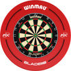 Winmau - Blade 6 Dual Core Dartboard & Surround Bundle - Red PDC