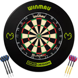Winmau - Blade 6 Dual Core Dartboard & Player Edition Surround Ready to Play Bundle - Michael van Gerwen