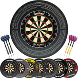 Winmau - Blade 6 Dual Core Dartboard & Surround Ready to Play Bundle -