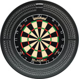 Winmau - Blade 6 Dual Core Dartboard & Surround Bundle - Outshot