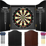 Winmau - Blade 6 Dartboard & Cabinet Ready to Play Bundle -