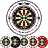 Winmau - Blade 6 Dartboard & Surround Bundle -