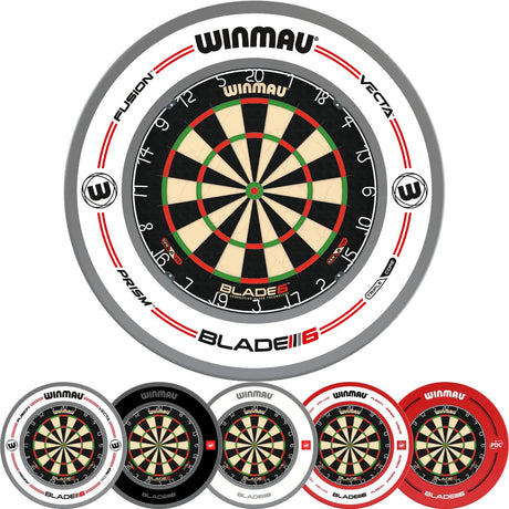 Winmau - Blade 6 Dartboard & Surround Bundle -