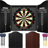 Winmau - Blade 6 Triple Core Dartboard & Cabinet Ready to Play Bundle -