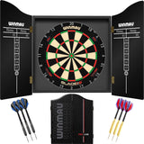 Winmau - Blade 6 Triple Core Dartboard & Pro-Line Cabinet Ready to Play Bundle -