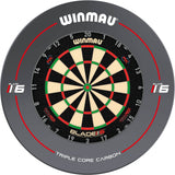 Winmau - Blade 6 Triple Core Dartboard & Surround Bundle - Blade 6