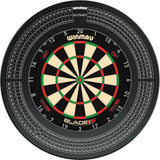 Winmau - Blade 6 Triple Core Dartboard & Surround Bundle - Outshot