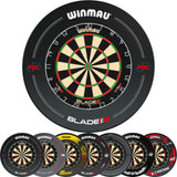 Winmau - Blade 6 Dartboard & Surround Bundle -