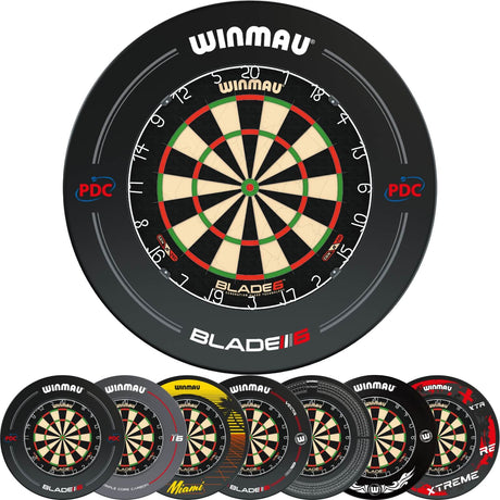 Winmau - Blade 6 Dartboard & Surround Bundle -