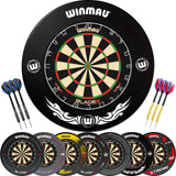 Winmau - Blade 6 Dartboard & Surround Ready to Play Bundle -