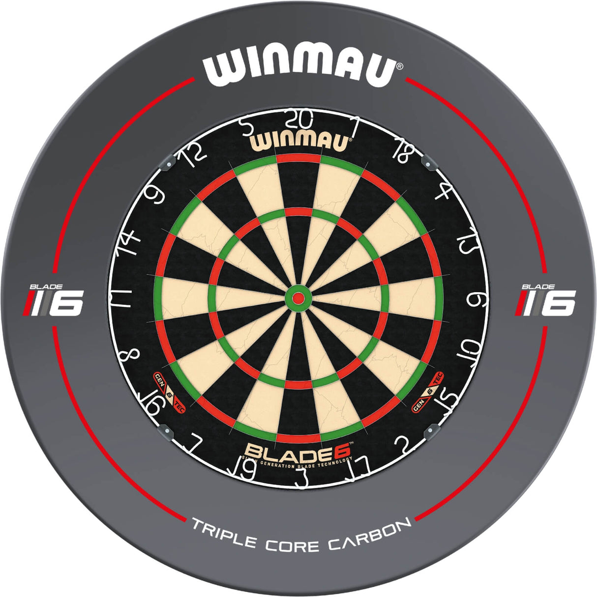 Winmau - Blade 6 Dartboard & Surround Bundle - Blade 6