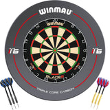 Winmau - Blade 6 Dartboard & Surround Ready to Play Bundle - Blade 6