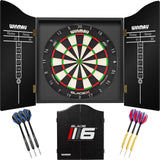 Winmau - Blade X Dartboard & Cabinet Ready to Play Bundle - Blade 6