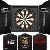 Winmau - Blade X Dartboard & Cabinet Bundle -