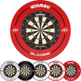 Winmau - Blade X Dartboard & Surround Bundle -