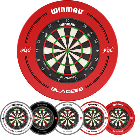 Winmau - Blade X Dartboard & Surround Bundle -