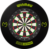 Winmau - Blade X Dartboard & Player Edition Surround Bundle - Michael van Gerwen