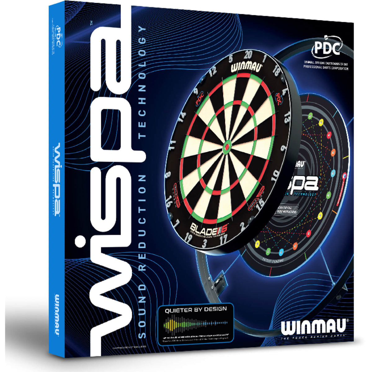 Dartboard Accessories - Winmau - Wispa Dartboard Sound Reduction System