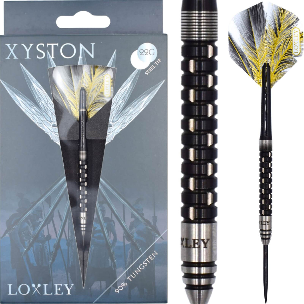 Loxley - Xyston Darts - 90% Tungsten - 22g 24g -