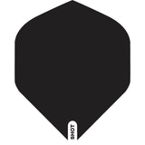 Shot - Coloured - Big Wing Dart Flights - Black