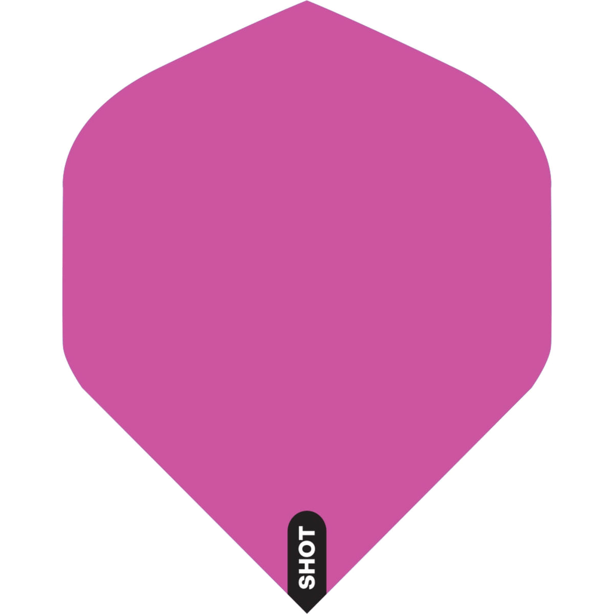 Dart Flights - Shot - Coloured - Big Wing Dart Flights Pink