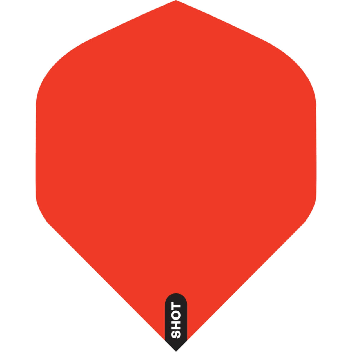Shot - Coloured - Big Wing Dart Flights - Red