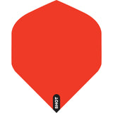 Shot - Coloured - Big Wing Dart Flights - Red