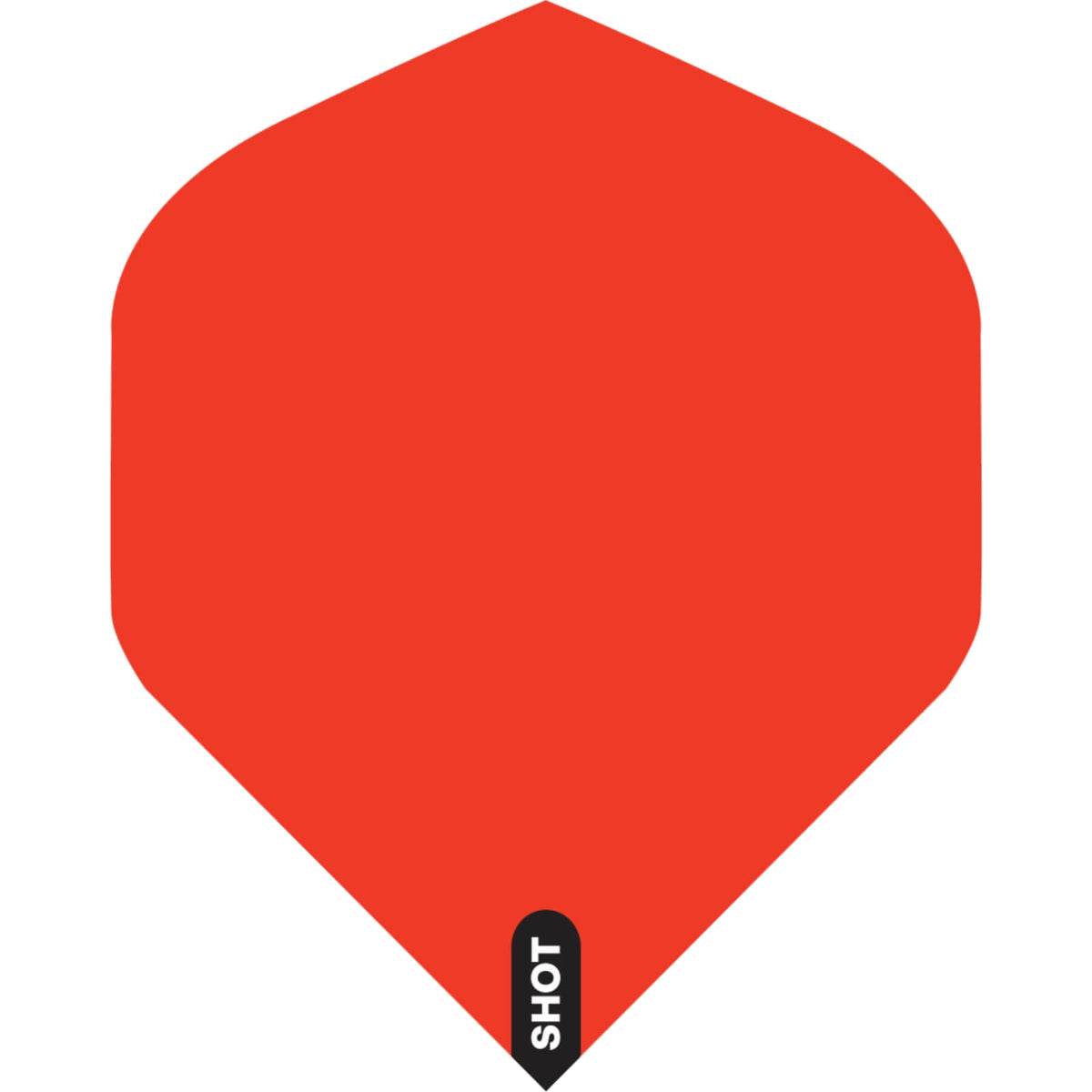 Dart Flights - Shot - Coloured - Big Wing Dart Flights Red