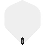 Shot - Coloured - Big Wing Dart Flights - White