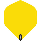 Shot - Coloured - Big Wing Dart Flights - Yellow