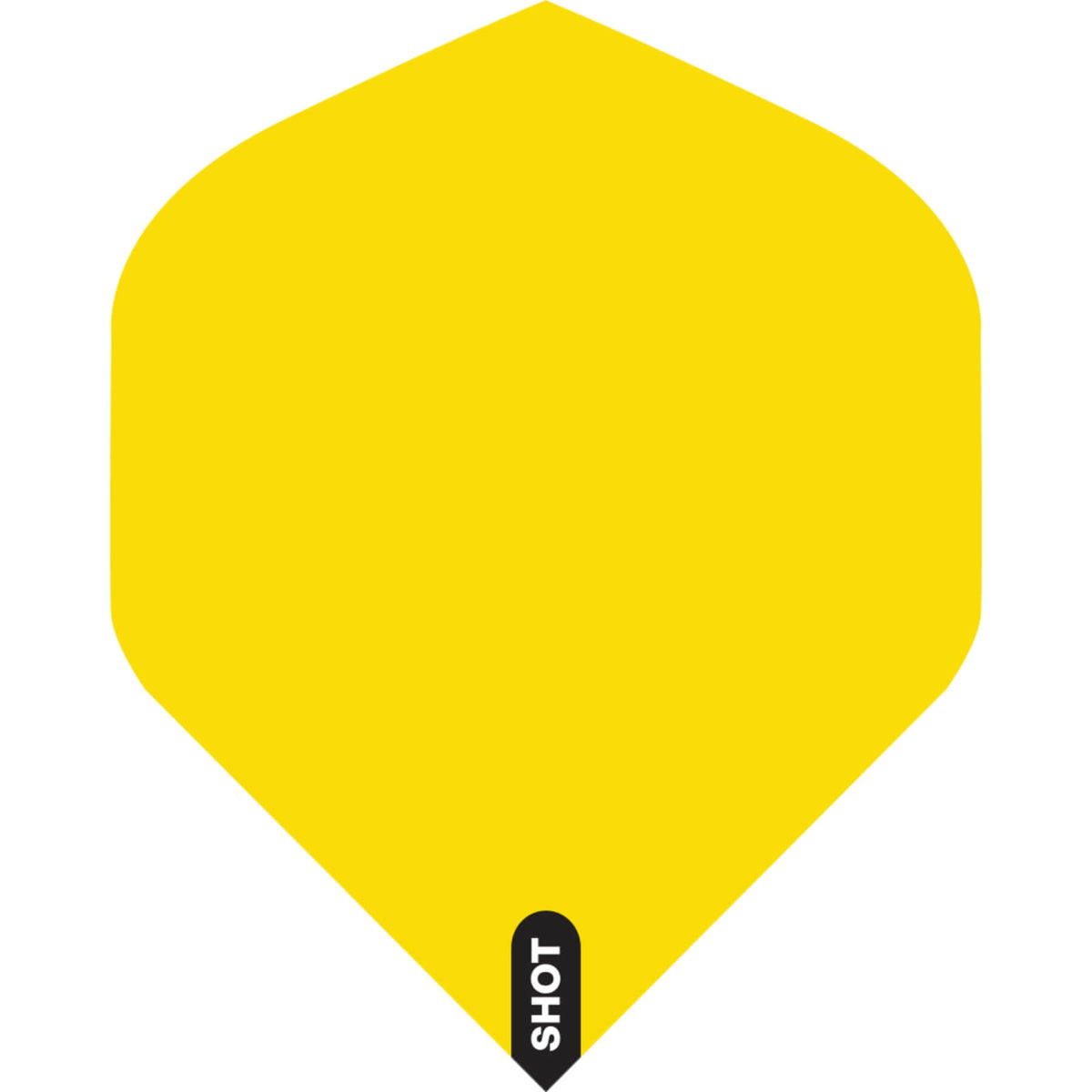 Dart Flights - Shot - Coloured - Big Wing Dart Flights Yellow
