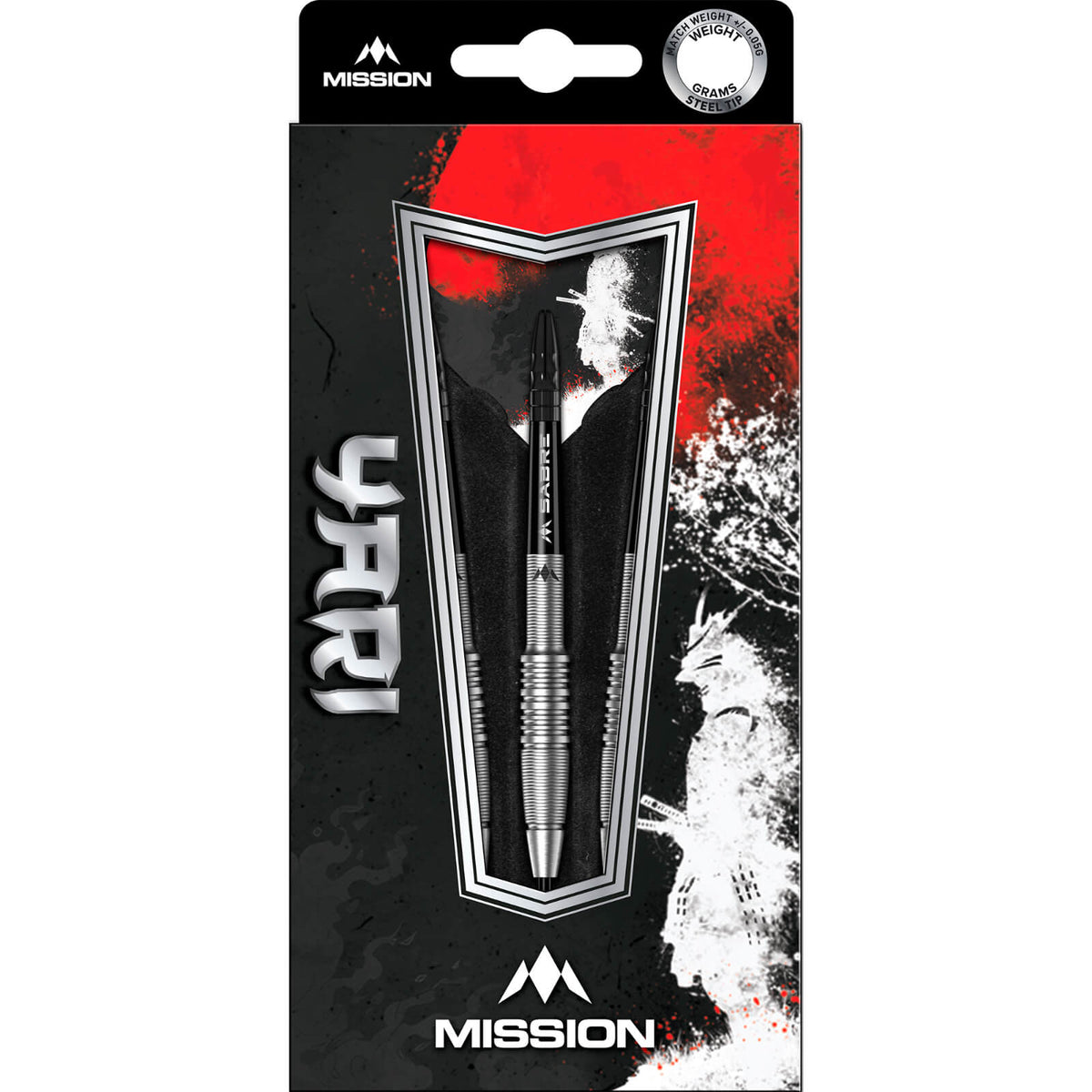 Darts - Mission - Yari Darts - Steel Tip - 90% Tungsten - 22g 24g