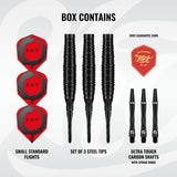 Shot - Zen Bomber Darts - Soft Tip - 90% Tungsten - 20g