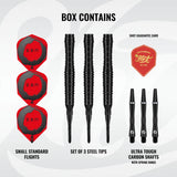 Shot - Zen Scallop Darts - Soft Tip - 90% Tungsten - 20g