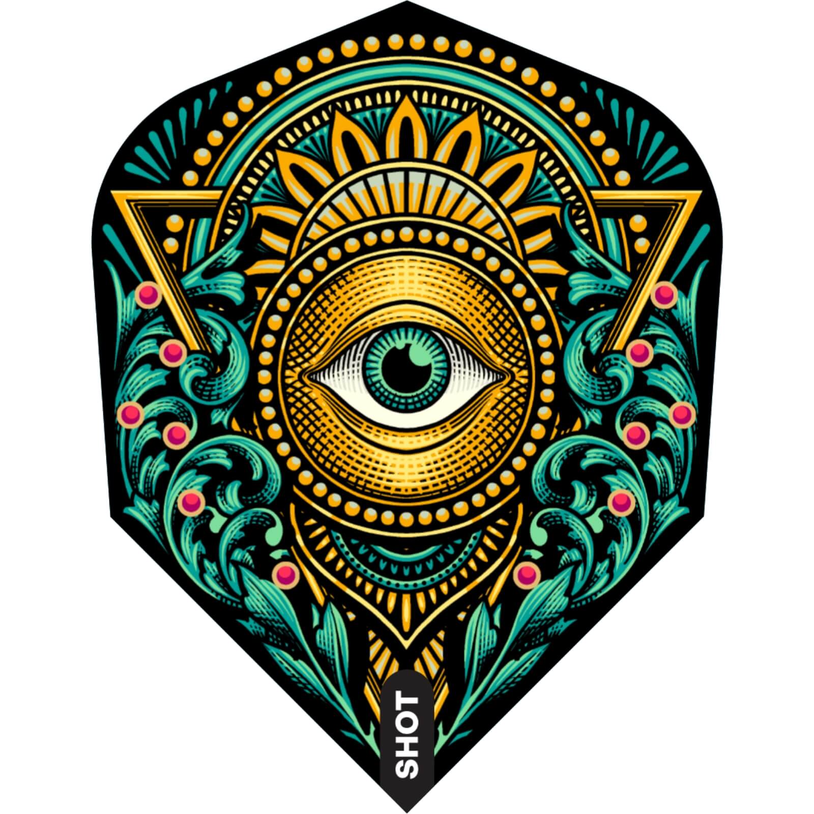 Dart Flights - Shot - Zen Kensho - Standard Dart Flights 