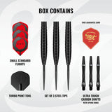 Shot - Zen Missile Darts - Turbo Point - 90% Tungsten - 22g 23g 24g