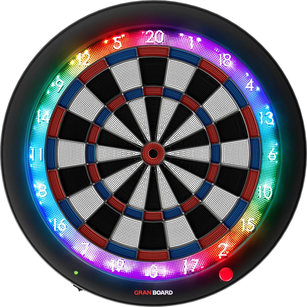 Gran Darts - GranBoard 3s - Bluetooth Electronic LED Soft Tip Dartboard - Blue -