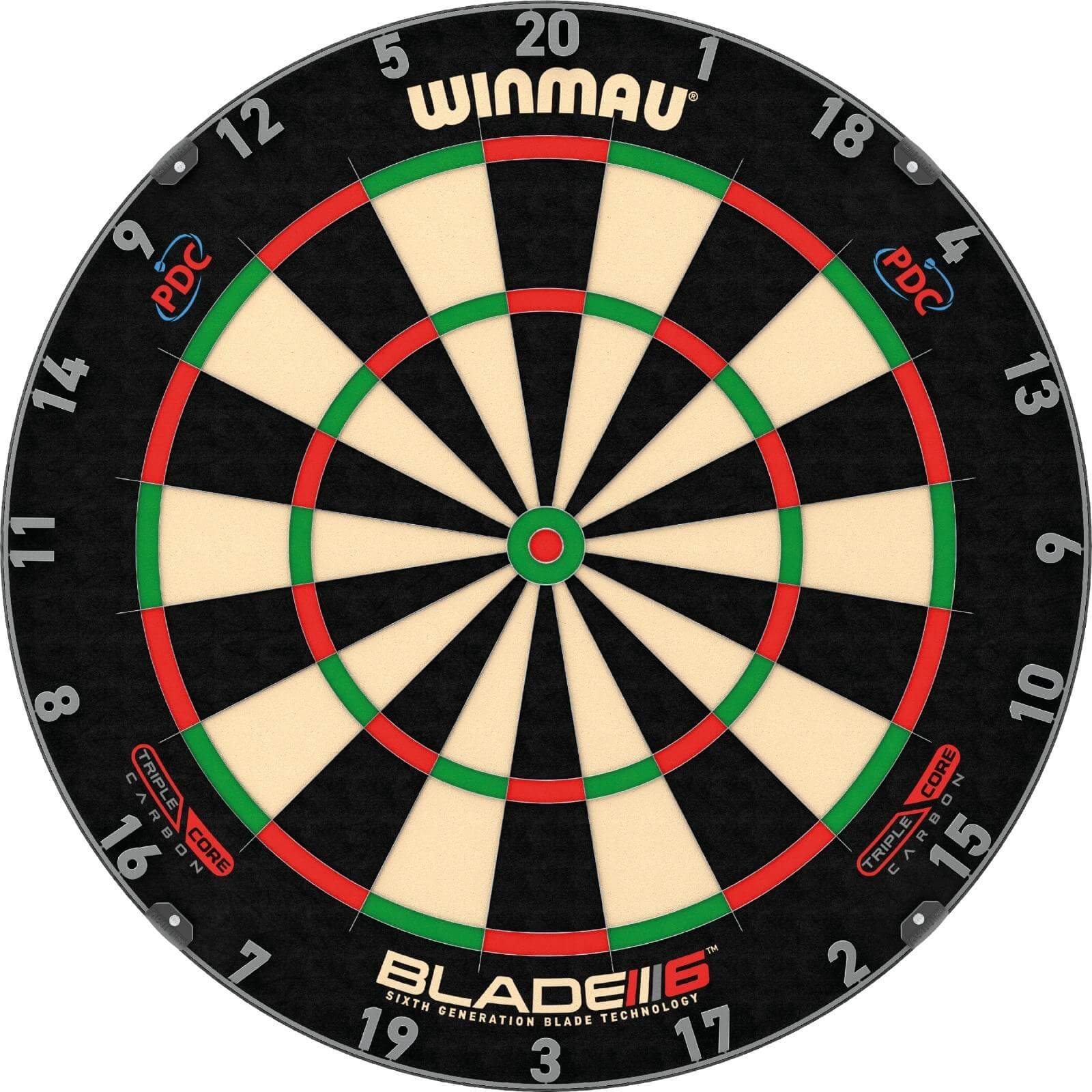 Dartboards - Winmau - Blade 6 Triple Core Dartboard 