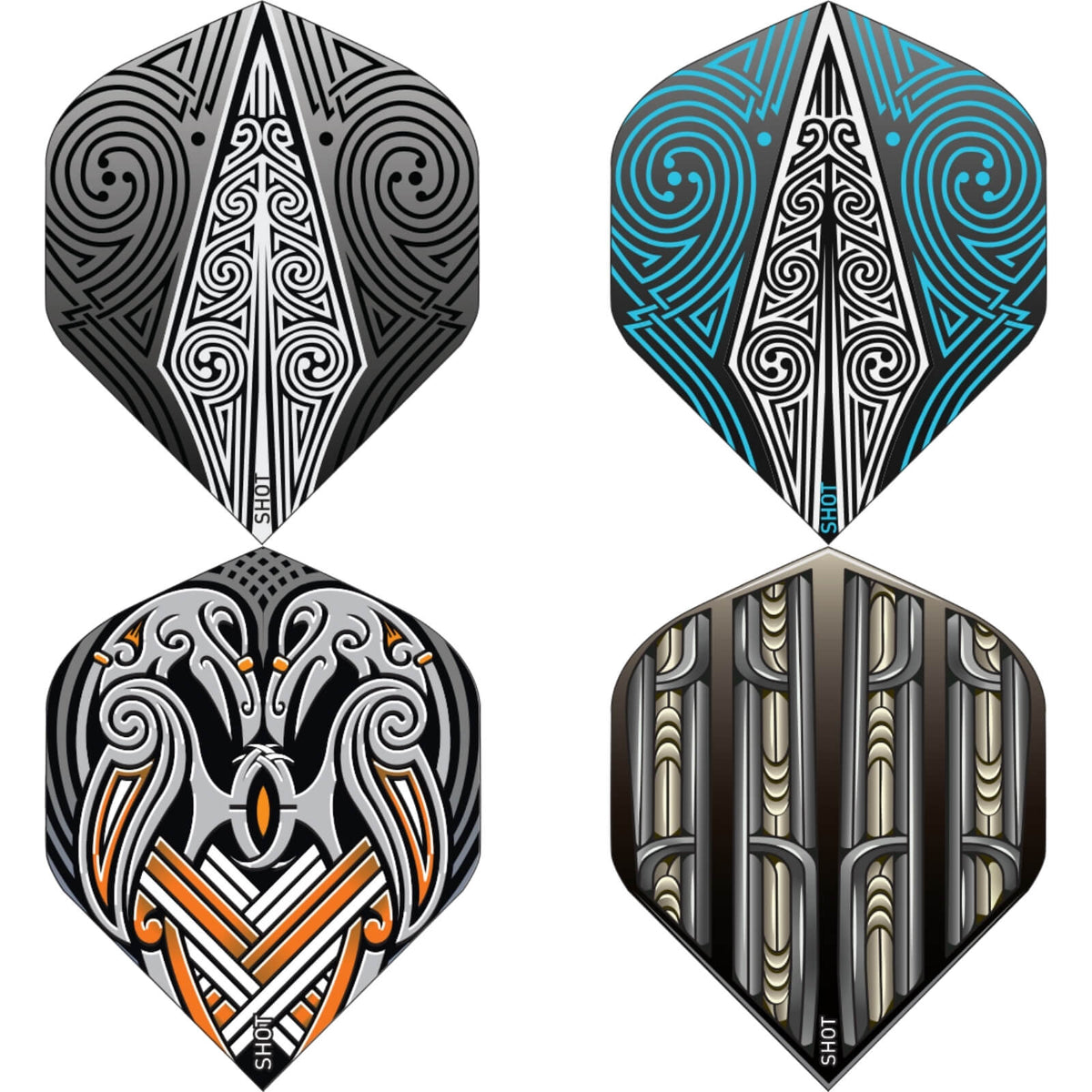 Dart Flights - Shot - Big Wing Dart Flights 