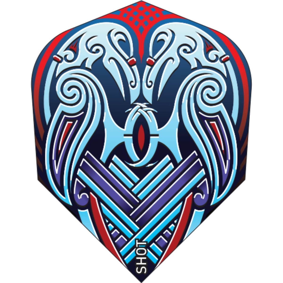 Dart Flights - Shot - Standard Dart Flights Viking Raven