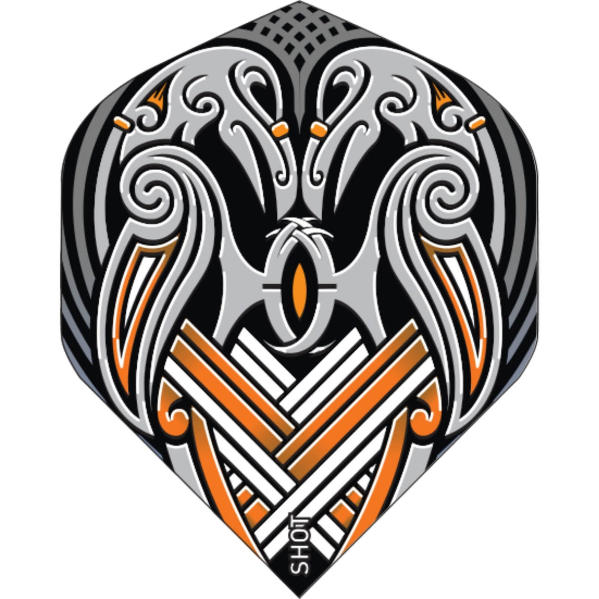 Shot - Big Wing Dart Flights - Viking Raven