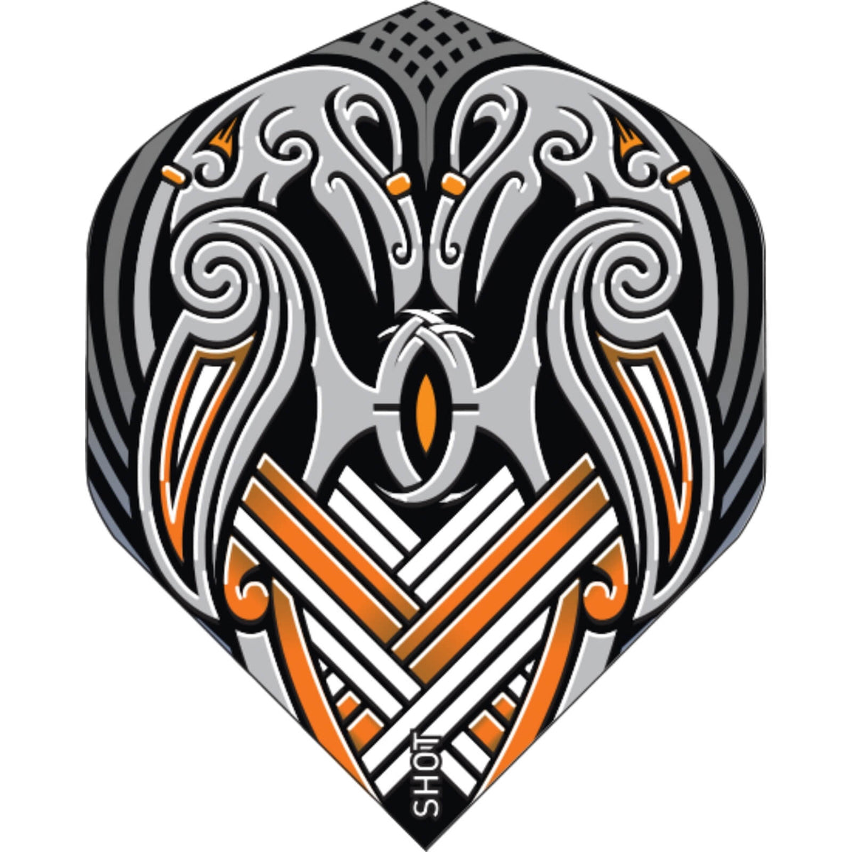 Dart Flights - Shot - Big Wing Dart Flights Viking Raven