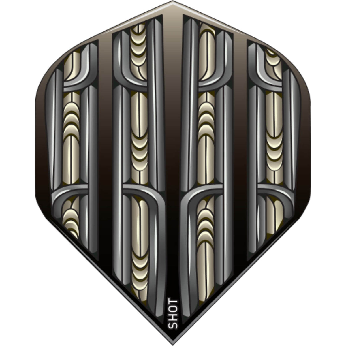 Dart Flights - Shot - Big Wing Dart Flights Warrior Rutene