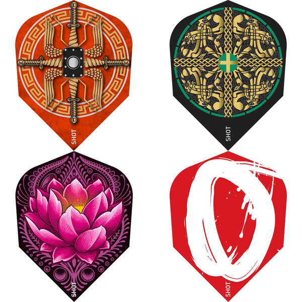 Shot 2023 Standard Dart Flights For Sale Avid Darts Shop Australia